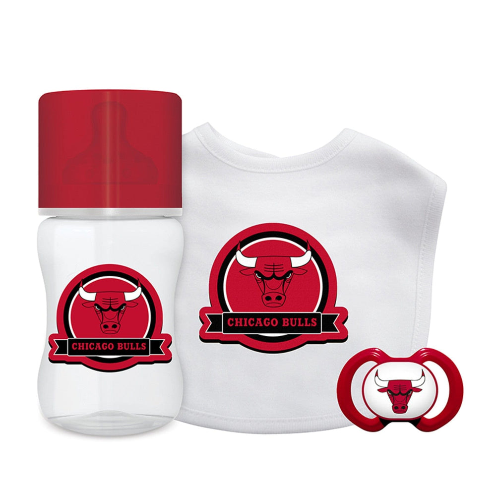 Chicago Bulls - 3-Piece Baby Gift Set (ONLINE ORDER ONLY)