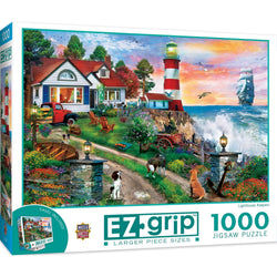 EZ Grip - Lighthouse Keepers 1000 Piece Jigsaw Puzzle (ONLINE ORDER ONLY)