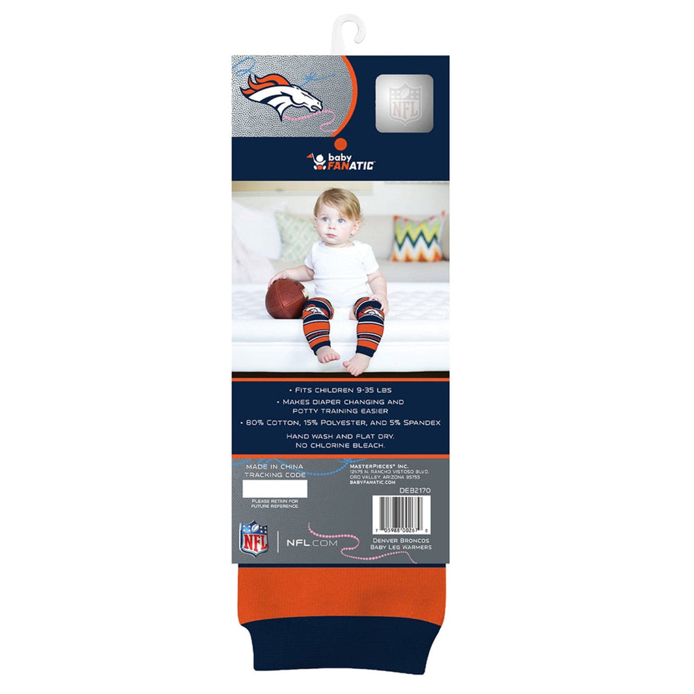Denver Broncos Baby Leg Warmers (ONLINE ORDER ONLY)