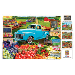Farmer's Market - Locally Grown 750 Piece Jigsaw Puzzle (ONLINE ORDER ONLY)