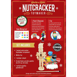 Nutcracker Toymaker Ornament Wood Paint Kit (ONLINE ORDER ONLY)