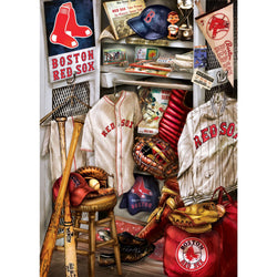 Boston Red Sox - Locker Room 500 Piece Jigsaw Puzzle (ONLINE ORDER ONLY)