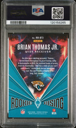Graded 2024 Panini Phoenix Brian Thomas Jr #RRBTJ Rookie Rising Lazer Rookie RC Football Card PSA 10 Gem Mint (ONLINE ORDER ONLY)
