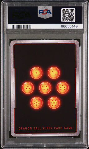 2022 DRAGON BALL SUPER MYTHIC BOOSTER GINYU, RELIABLE CAPTAIN #P-019 - PSA 10 (Online Order Only)