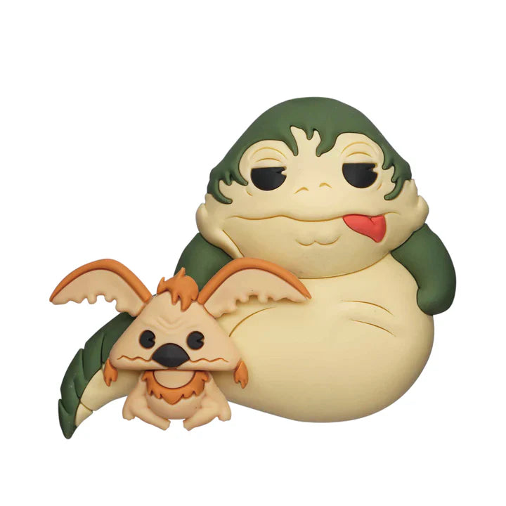 Jabba the Hutt and Salacious Crumb 3D Foam Magnet (Online Order Only)