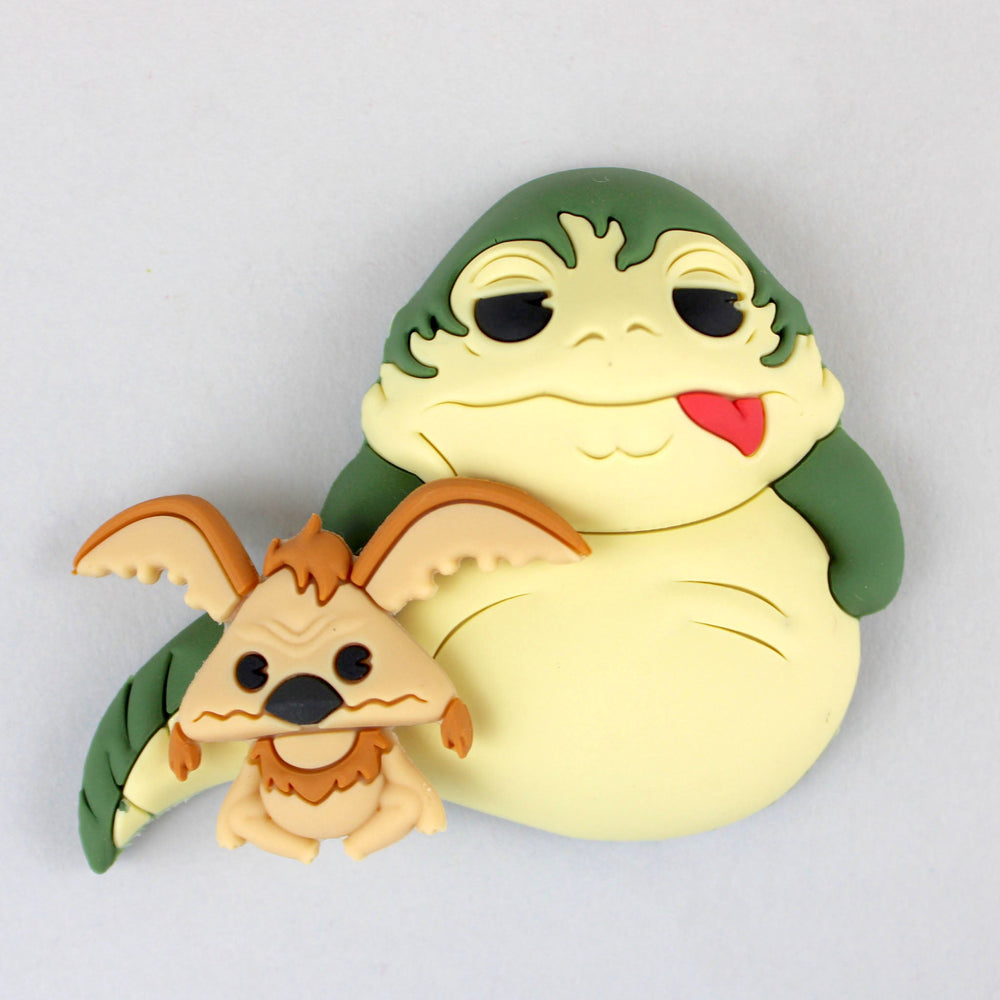 Jabba the Hutt and Salacious Crumb 3D Foam Magnet (Online Order Only)