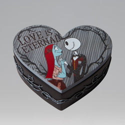 Jack Skellington & Sally (Nightmare Before Christmas) Couture de Force Trinket Box (Online Order Only)
