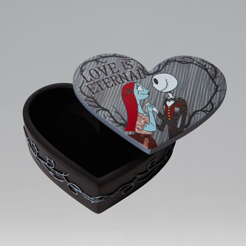 Jack Skellington & Sally (Nightmare Before Christmas) Couture de Force Trinket Box (Online Order Only)