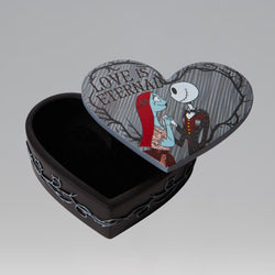 Jack Skellington & Sally (Nightmare Before Christmas) Couture de Force Trinket Box (Online Order Only)