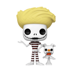Funko Pop! Disney The Nightmare Before Christmas Jack Skellington with Zero Beach Vinyl Figure (Online Order Only)