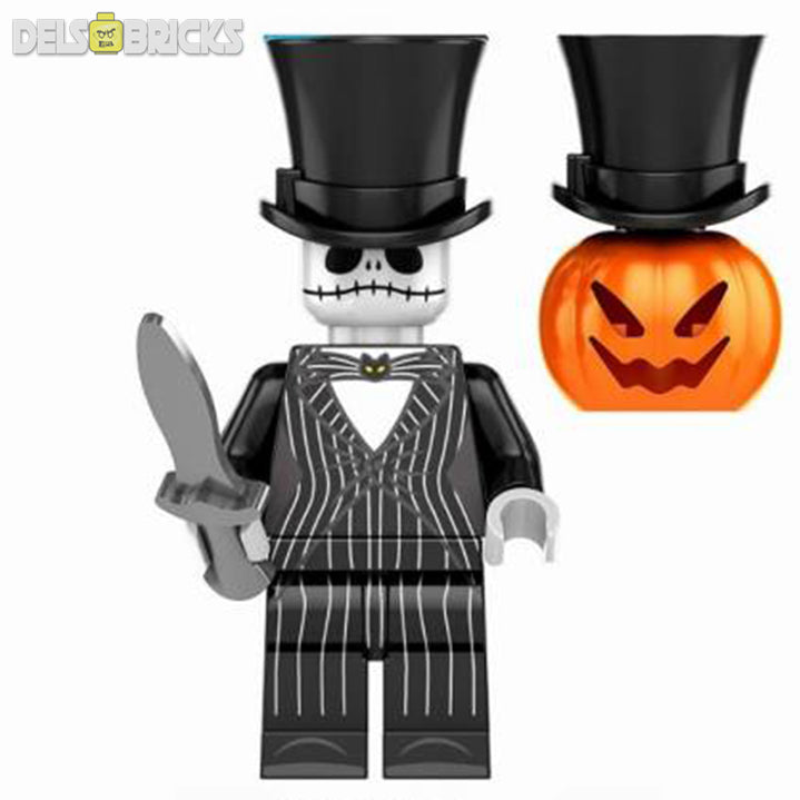 Jack Skellington Nightmare Before Christmas Lego Minifigures Custom Toys 1 (ONLINE ORDER ONLY)