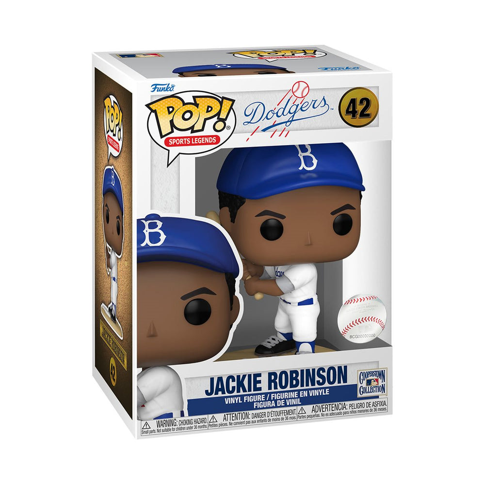 Funko POP! Sports Legends: Dodgers - Jackie Robinson 42 (ONLINE ORDER ONLY)
