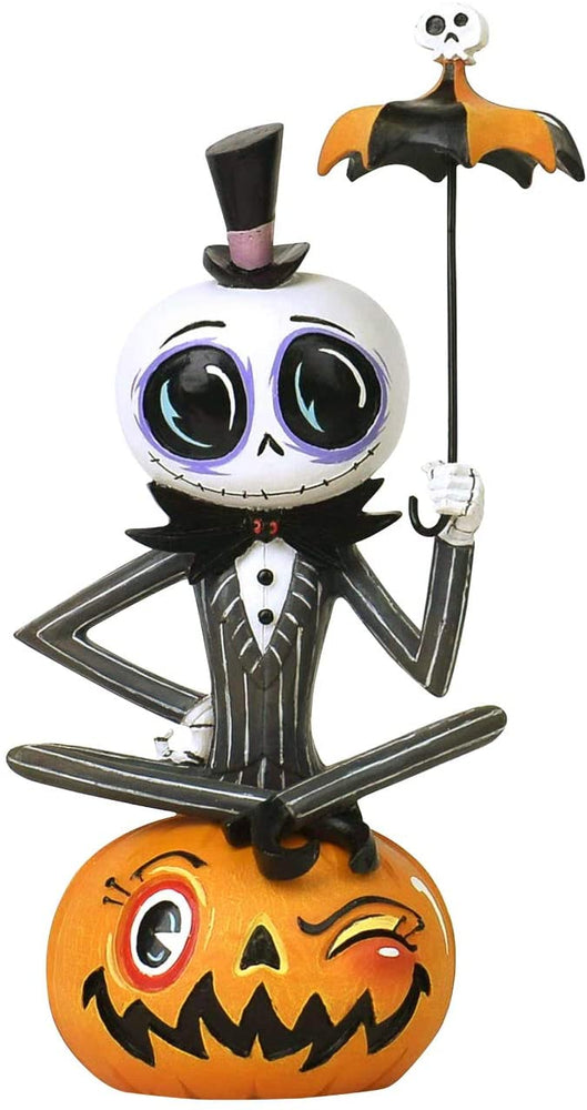The World of Miss Mindy - Nightmare Before Christmas- Jack Skellington on Pumpkin Vinyl Figure (ONLINE ORDER ONLY)