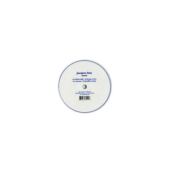 JACQUES BON - mona [Vinyl] (ONLINE ORDER ONLY)