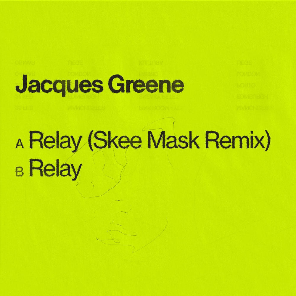 Jacques Greene - Relay [Vinyl] (ONLINE ORDER ONLY)