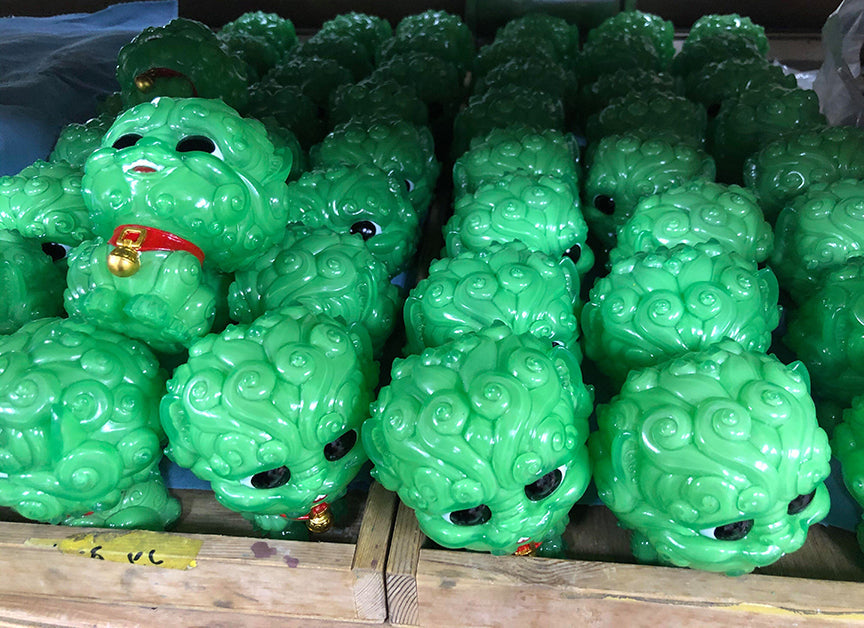 Shi-Shi the Tiny Guardian 4-inch Sofubi Vinyl Figure - Jade Edition (ONLINE ORDER ONLY)