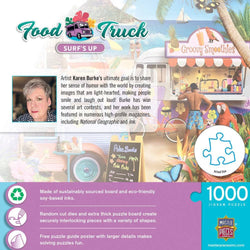Food Truck Roundup - Surf's Up 1000 Piece Jigsaw Puzzle