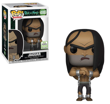 Funko POP! Rick and Morty - Jaguar Vinyl Figure #488 2019 Spring Convention Exclusive (NOT 100% MINT) (ONLINE ORDER ONLY)