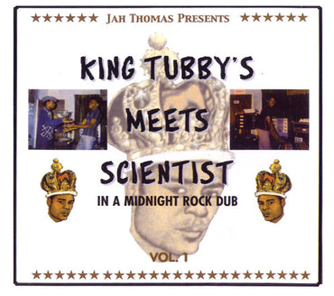 JAH THOMAS PRESENTS KING TUBBY'S MEETS SCIENTIST - In A Midnight Rock Dub Vol. 1 [CD] (ONLINE ORDER ONLY)