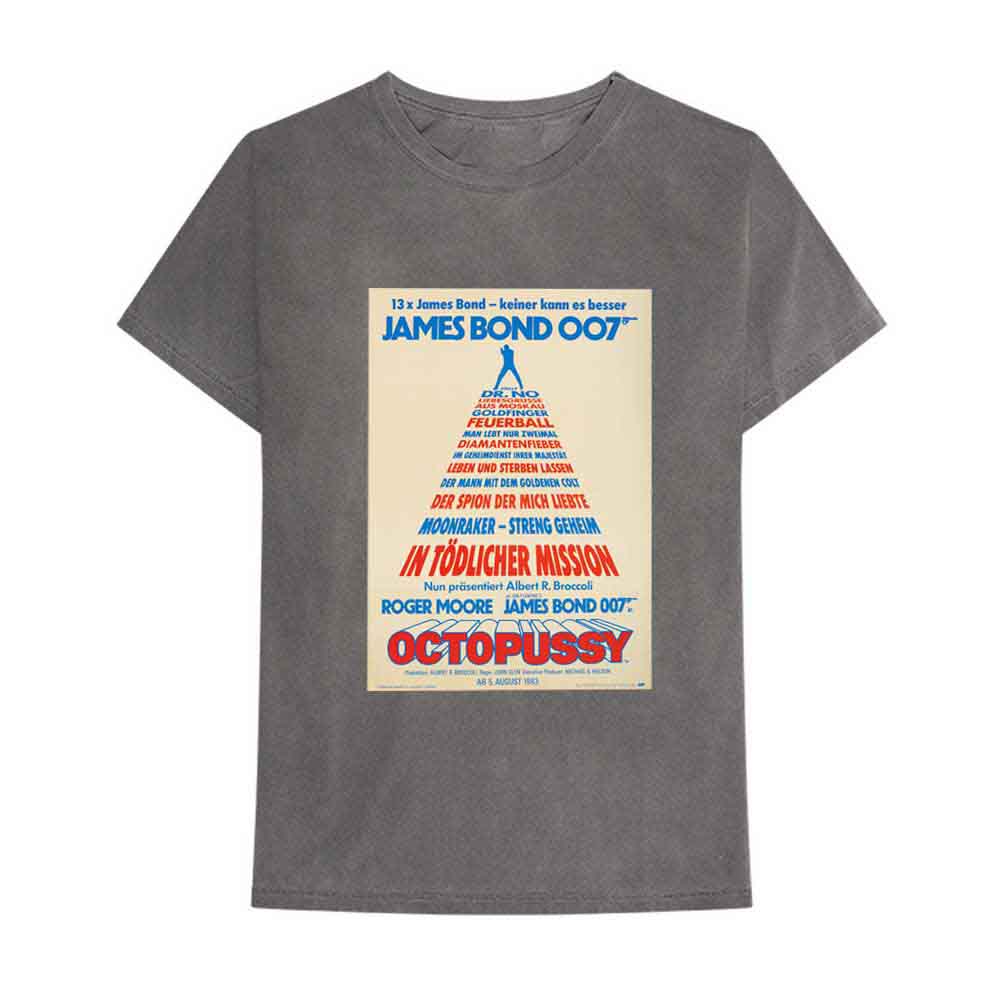 Octopussy German Poster [T-Shirt] (ONLINE ORDER ONLY)