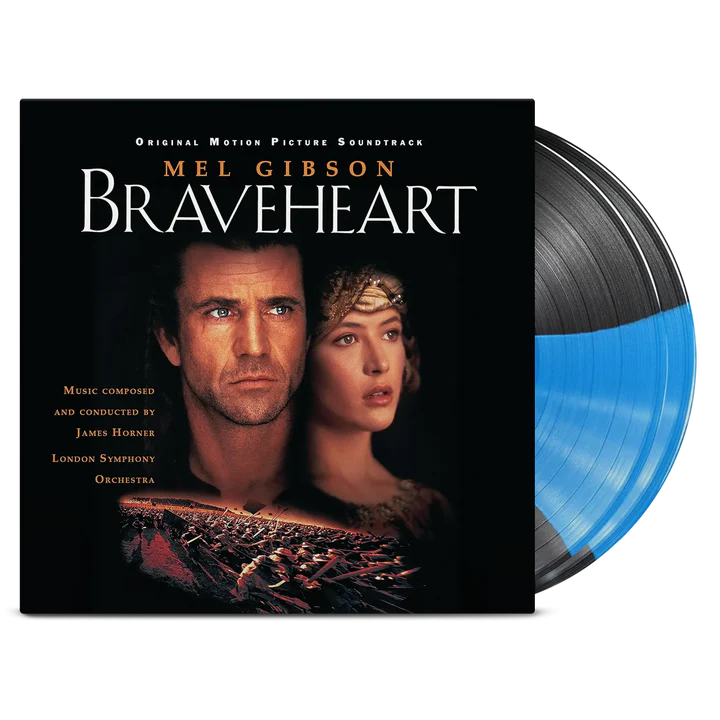 Braveheart (Original Motion Picture Soundtrack) [Blue/Black Stripe 2LP] [Vinyl] (ONLINE ORDER ONLY)