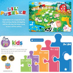 Lil Puzzler - Old MacDonald's Farm 24 Piece Jigsaw Puzzle (ONLINE ORDER ONLY)