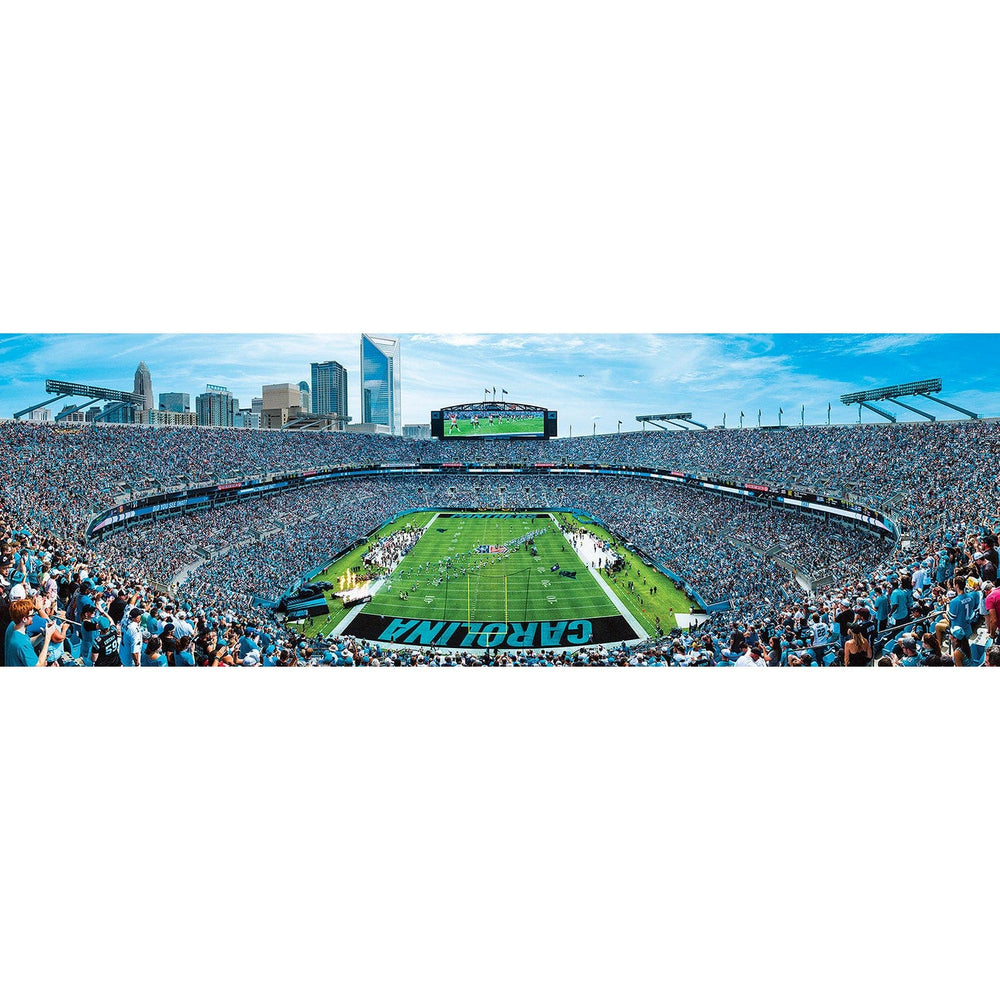 Carolina Panthers - 1000 Piece Panoramic Jigsaw Puzzle (ONLINE ORDER ONLY)