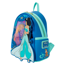 Jasmin and Aladdin Lenticular Dinsey Mini Backpack by Loungefly (Online Order Only)