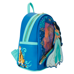 Jasmin and Aladdin Lenticular Dinsey Mini Backpack by Loungefly (Online Order Only)