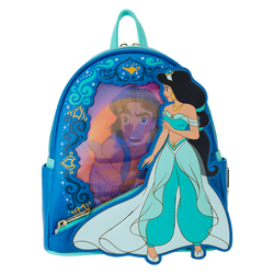 Jasmin and Aladdin Lenticular Dinsey Mini Backpack by Loungefly (Online Order Only)