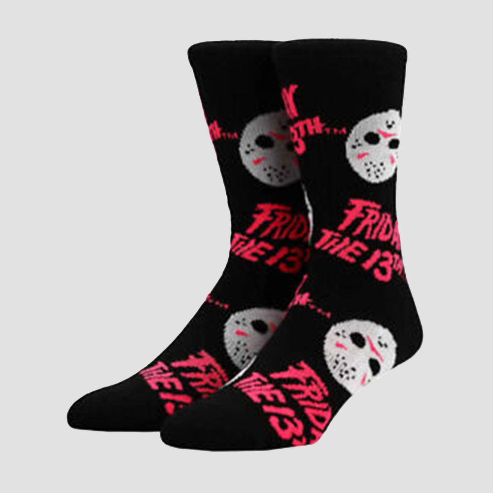 Jason (Friday the 13th) Neon Character Crew Socks (Online Order Only)