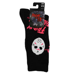 Jason (Friday the 13th) Neon Character Crew Socks (Online Order Only)
