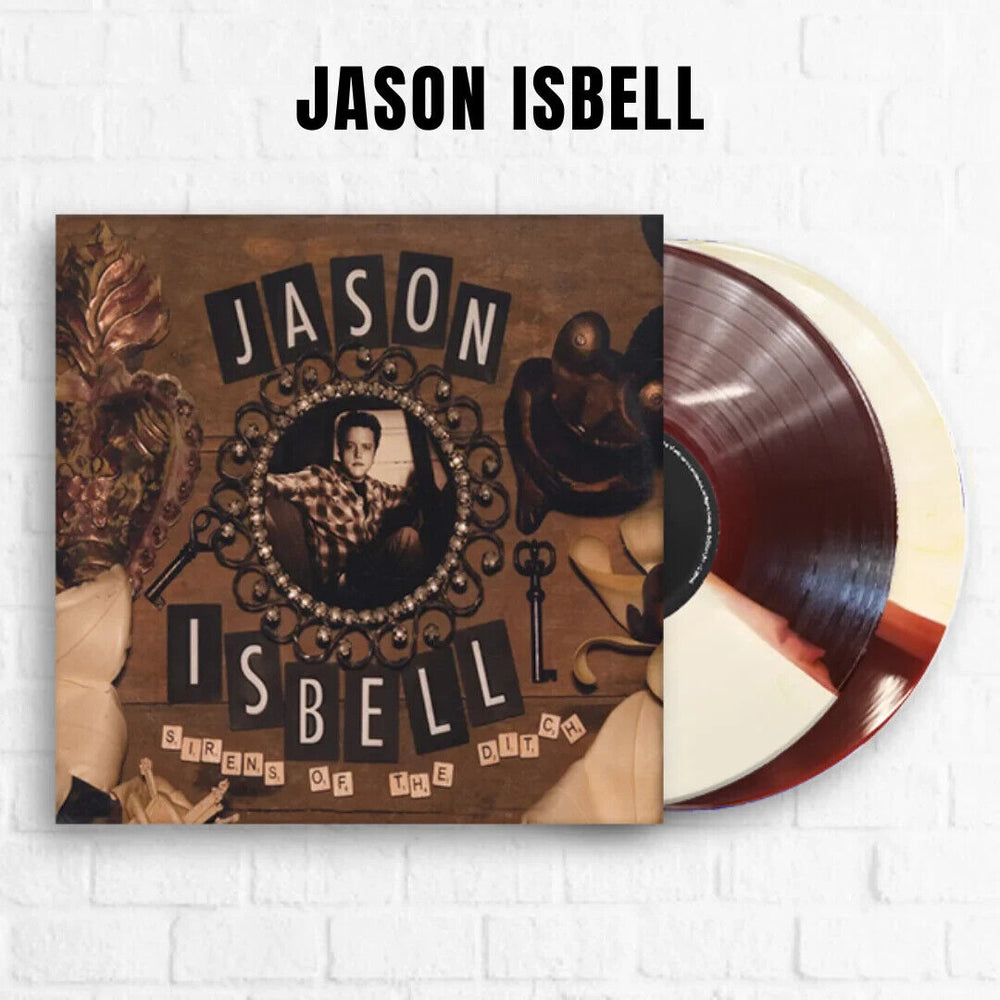 Jason Isbell - Sirens Of The Ditch (Deluxe Edition, Root Beer/ Cream Split Colored Vinyl) (2 Lp's) [Vinyl] (ONLINE ORDER ONLY)