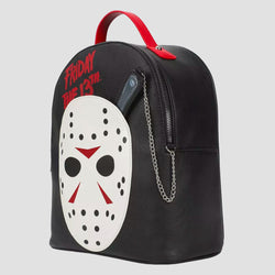 Jason Voorhees Mask & Cleaver (Friday the 13th) Mini Backpack & Coin Purse (Online Order Only)