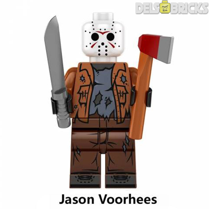 Jason Voorhees Friday The 13th - Lego Minifigures Custom Horror Toys 1 (ONLINE ORDER ONLY)
