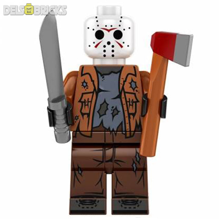 Jason Voorhees Friday The 13th - Lego Minifigures Custom Horror Toys 1 (ONLINE ORDER ONLY)