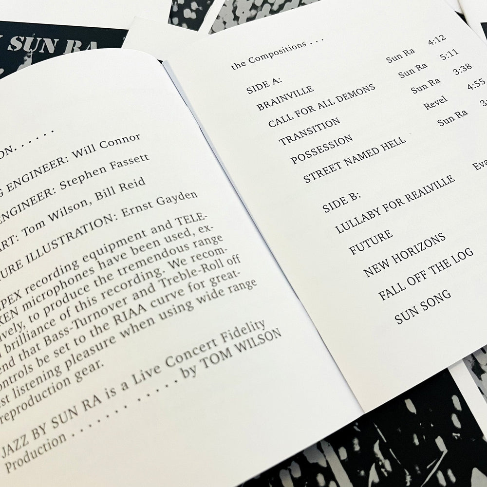 JAZZ BY SUN RA VOL. 2 (2LP/BOOK, Limited to 1000) [Vinyl] (ONLINE ORDER ONLY)