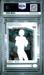 Graded 2024 Panini Clearly Donruss Jayden Daniels #52 Rookie RC Football Card PSA 8 Near Mint (ONLINE ORDER ONLY)