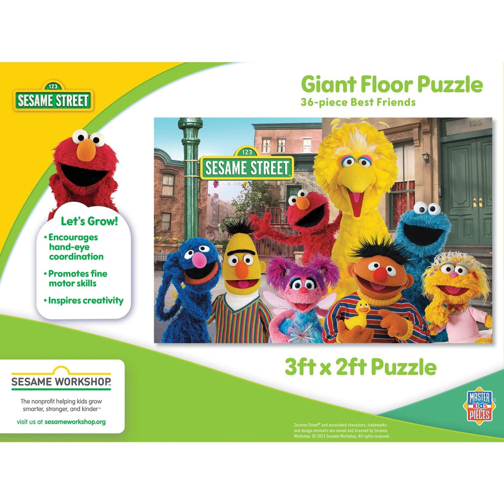 Sesame Street - Best Friends 36 Piece Floor Jigsaw Puzzle (ONLINE ORDER ONLY)
