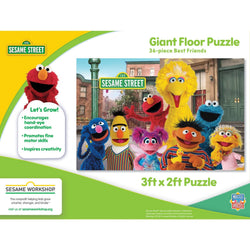 Sesame Street - Best Friends 36 Piece Floor Jigsaw Puzzle (ONLINE ORDER ONLY)