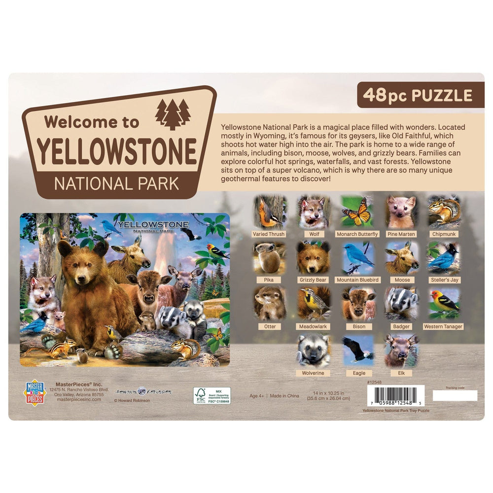 Yellowstone National Park 48 Piece Tray Puzzle (ONLINE ORDER ONLY)