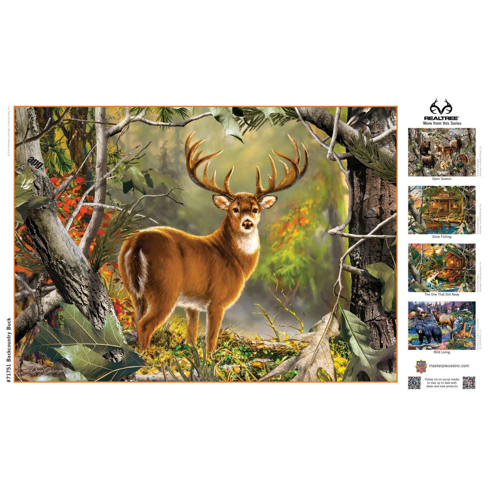 Realtree - Backcountry Buck 1000 Piece Jigsaw Puzzle (ONLINE ORDER ONLY)