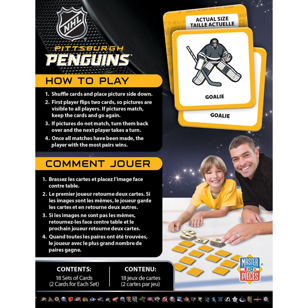 Pittsburgh Penguins Matching Game (ONLINE ORDER ONLY)
