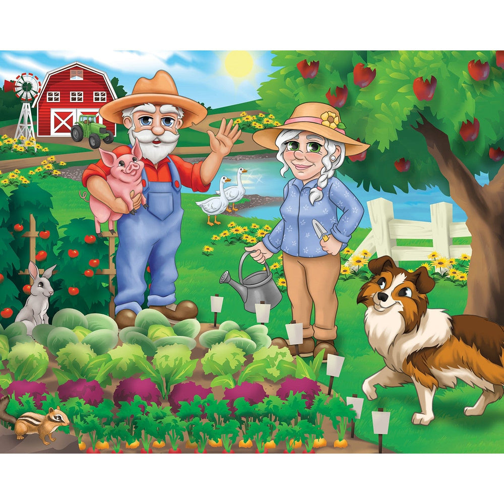 Old MacDonald's Farm 100 Piece Jigsaw Puzzles 4-Pack (ONLINE ORDER ONLY)