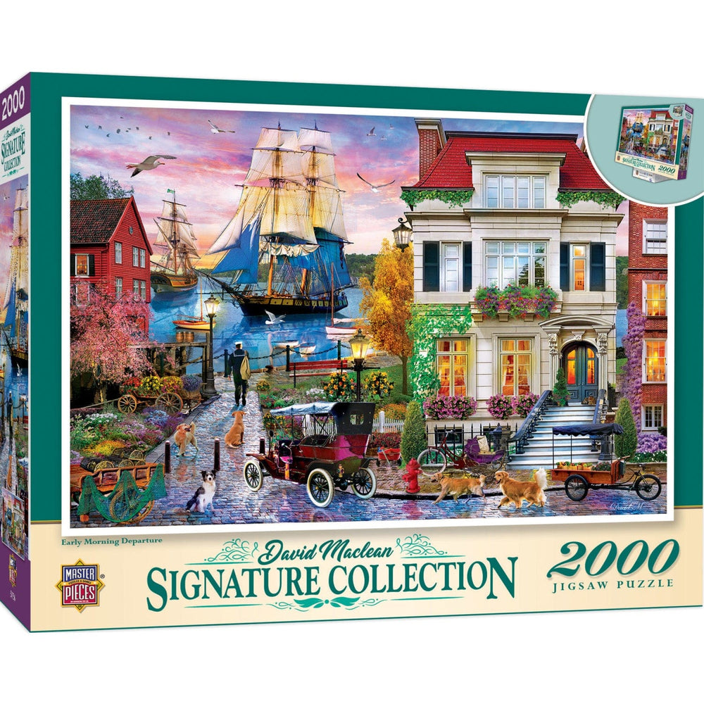 Signature Collection - Early Morning Departure 2000 Piece Jigsaw Puzzle (ONLINE ORDER ONLY)