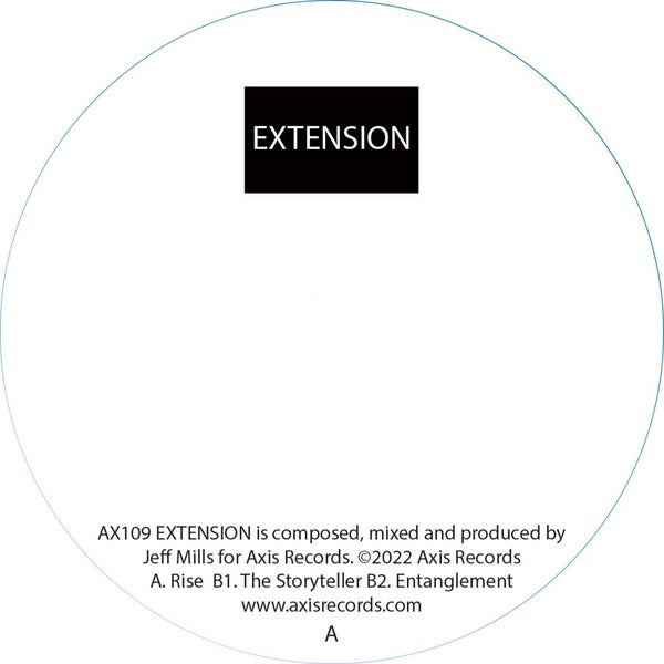 JEFF MILLS - Extension [Vinyl] (ONLINE ORDER ONLY)