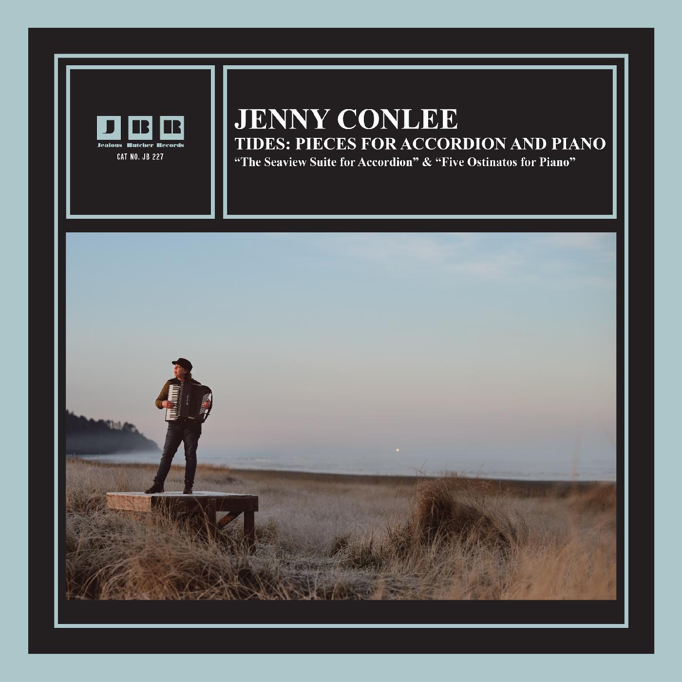 Jenny Conlee - Tides: Pieces For Accordion And Piano (SEA GLASS VINYL) [Vinyl] (ONLINE ORDER ONLY)