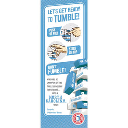 UNC Tar Heels Tumble Tower (ONLINE ORDER ONLY)
