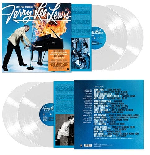 Jerry Lee Lewis - Last Man Standing (180 Gram Vinyl, White) [Import] (2 Lp's) [Vinyl] (ONLINE ORDER ONLY)
