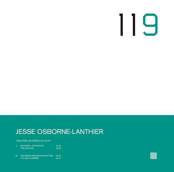 JESSE OSBORNE-LANTHIER - Unalloyed, Unlicensed, All Night! [Vinyl]
